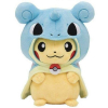 Officiële Pokemon center knuffel pikachu poncho lapras +/- 20CM singapore exclusive